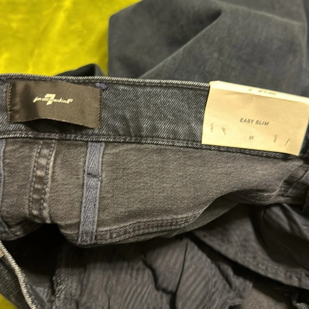 REVOLVE: 7 For All Mankind Easy Slim Jeans Sz 31 Color: Sunbeam - Picture 15 of 15